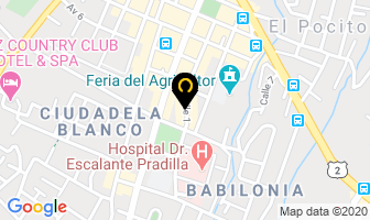 Mapa de Plaza Médica. en Pérez Zeledón