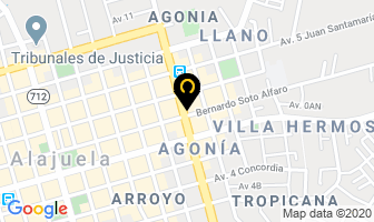 Mapa de Pollos Del Este en Alajuela