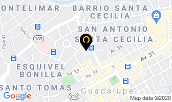 Mapa de Prometheus en San Francisco de Goicoechea