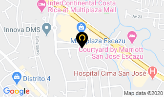 Mapa de Prudential Leasing en Escazú