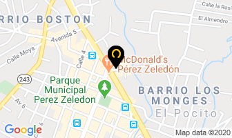 Mapa de Publicidad Que Exito en Pérez Zeledón