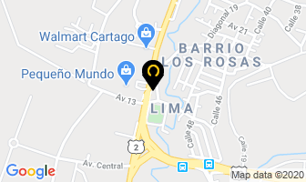 Mapa de Publitex Todo En Calcamonias E Impresiones Digital en Cartago