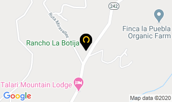 Mapa de Rancho La Botija en Pérez Zeledón