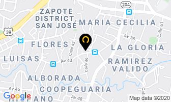 Mapa de Rapi Autos en San José