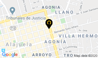 Mapa de Rapi Fibras S.a. en Alajuela