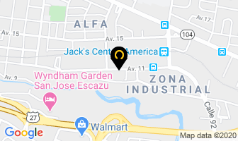 Mapa de Refrimundo en San José