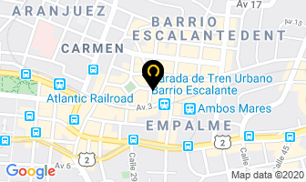 Mapa de Representaciones Roma S.a. en San José