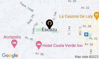 Mapa de Repuestos Dj en Escazú