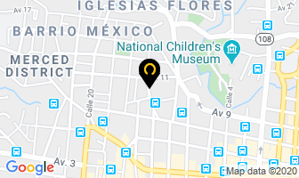 Mapa de Repuestos Leitón en San José