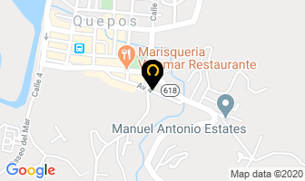 Mapa de Repuestos Quepos en Quepos