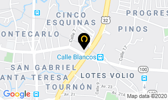Mapa de Repuestos Seul en Calle Blancos