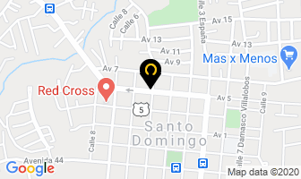 Mapa de Repuestos Yosomi en Santo Domingo