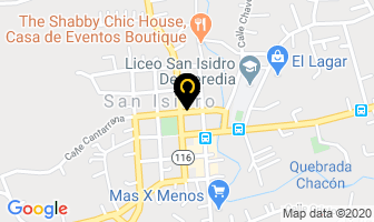 Mapa de Repuestos Yosomi en San Isidro