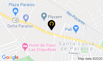 Mapa de Restaurante Casa Vieja en Cartago