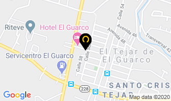 Mapa de Restaurante Tipenco en Cartago