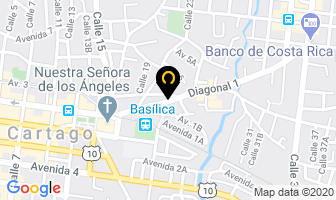 Mapa de Restaurante Ton Hoi en Cartago