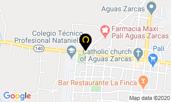Mapa de Restaurante Y Cabinas El Francis en San Carlos
