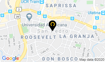 Mapa de Saenz - Renauld Laboratorios Clinicos en Curridabat