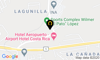 Mapa de Sala De Eventos Blessings en Alajuela