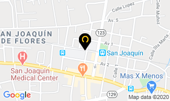 Mapa de Sancho en Heredia Central
