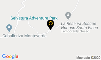 Mapa de Selvatura Park en Monteverde