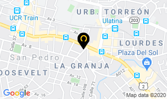 Mapa de Servicentro El Higueron S.a. en San Pedro