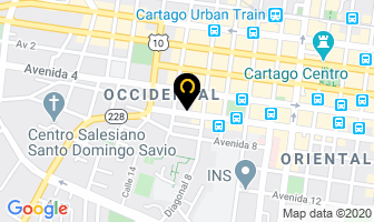 Mapa de Servicio Automotriz Fersera en Cartago