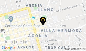 Mapa de Sisi Salón en Alajuela