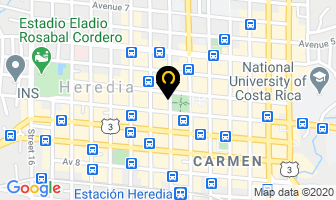 Mapa de Smart Print en Heredia