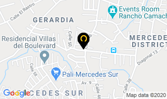 Mapa de Soda Asia en Heredia