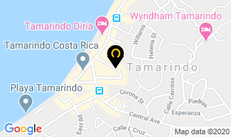 Mapa de Spa La Palapa en Tamarindo