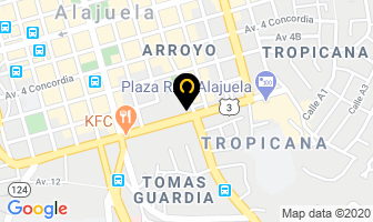 Mapa de Spinning Gsa en Alajuela