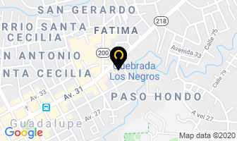 Mapa de Subway en Guadalupe
