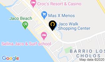 Mapa de Subway en Jacó