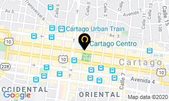 Mapa de Subway en Cartago