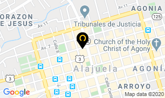 Mapa de Sumishop en Alajuela