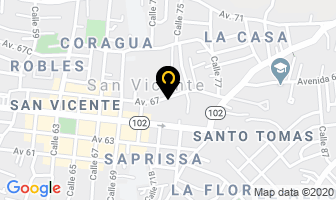 Mapa de Taller Ceacom en San Vicente