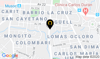 Mapa de Taller Chale en San José