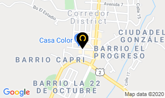 Mapa de Taller Juarez en Ciudad Neily