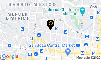 Mapa de Taller Pedro Mena en San José