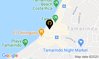 Mapa de Tamarindo en Tamarindo