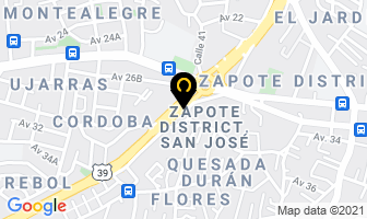 Mapa de Tayser SerigrÁfika en San José