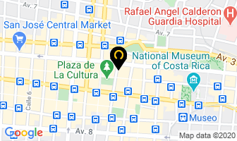 Mapa de Teatro Variedades en San José
