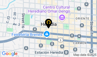 Mapa de Techos Y Canoas De Costa Rica. en Heredia