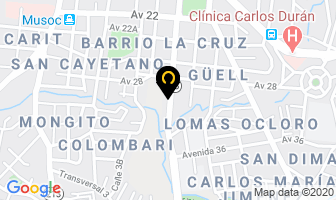 Mapa de Tecni-muflas en San José