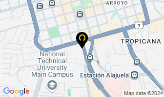 Mapa de Tecnología Americana S.a en Alajuela