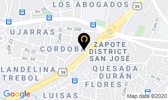 Mapa de Tecnoval S.a. en San José