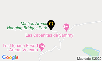 Mapa de The Lost Iguana Resort en San Carlos