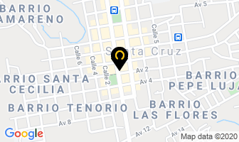 Mapa de Tienda 2001 en Santa Cruz