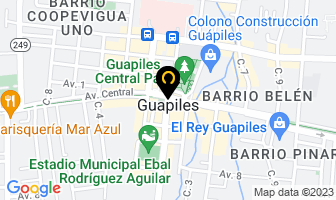 Mapa de Tienda Virtual Tauro en Guápiles